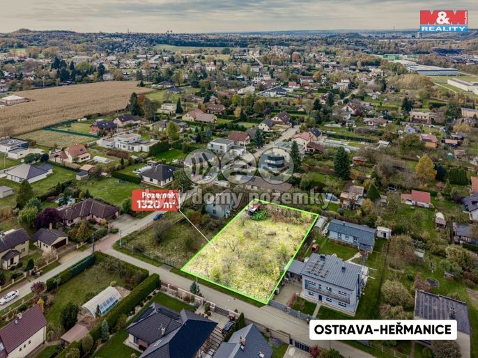 Prodej, Pozemek k bydlení, Ostrava