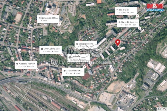 Prodej, Byt 2+1, Děčín