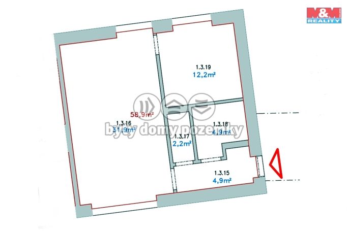 Prodej, Byt 2+kk, Praha