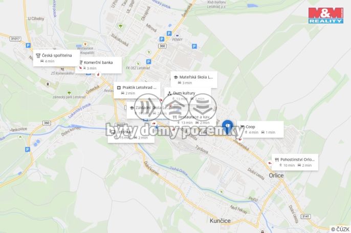 Pronájem, Byt 3+1, Letohrad