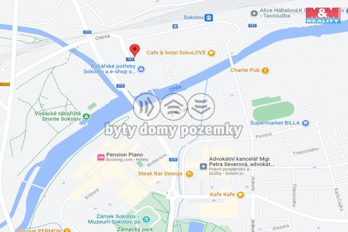 Pronájem, Byt 1+1, Sokolov