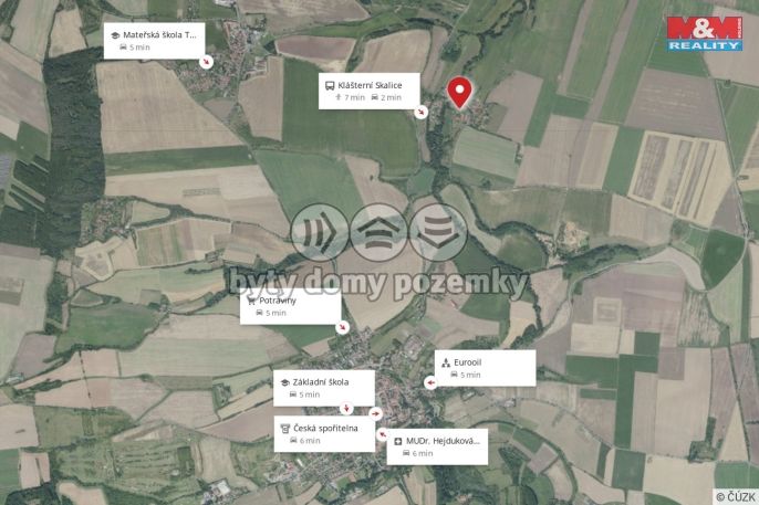 Prodej, Obchod a služby, Klášterní Skalice