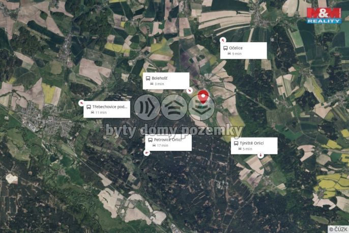 Prodej, Pozemek k bydlení, Bolehošť
