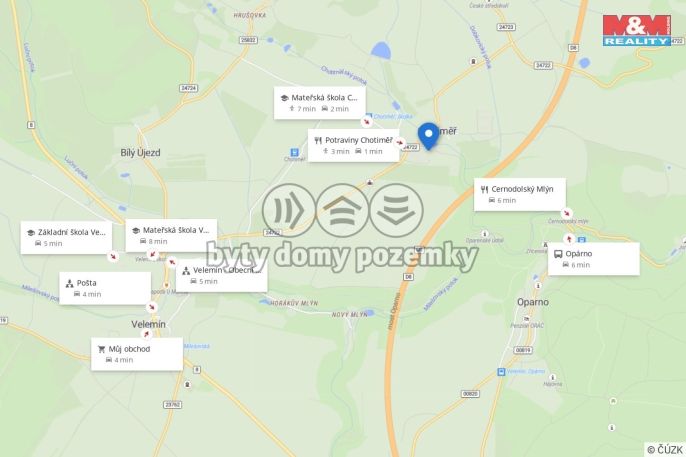 Prodej, Rodinný dům, Chotiměř