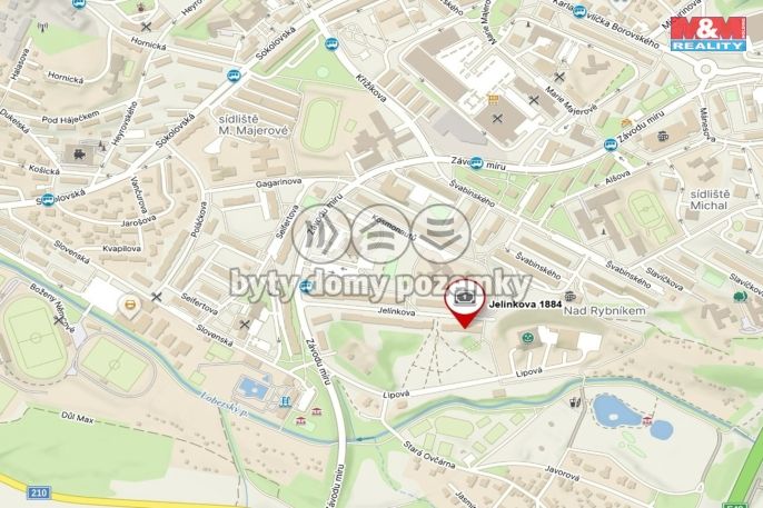 Pronájem, Byt 1+1, Sokolov