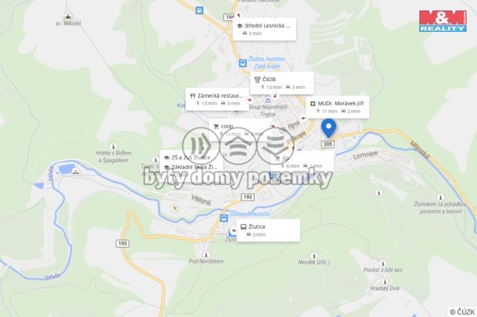 Prodej, Byt 3+1, Žlutice