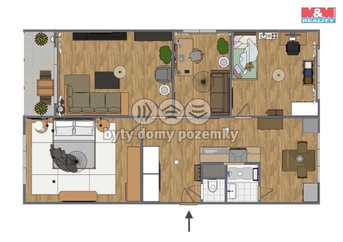 Prodej, Byt 4+1, Jirkov