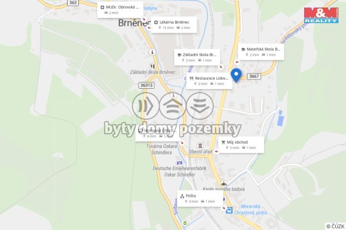 Prodej, Rodinný dům, Brněnec