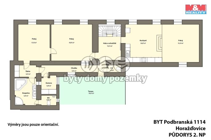 Pronájem, Byt 3+1, Horažďovice
