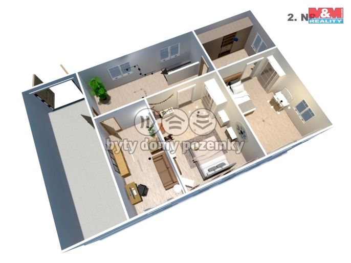 Prodej, Rodinný dům, Okounov