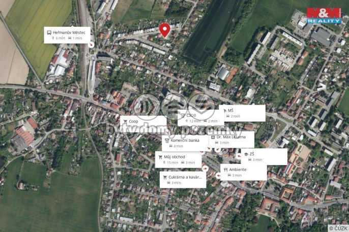 Pronájem, Byt 2+kk, Heřmanův Městec