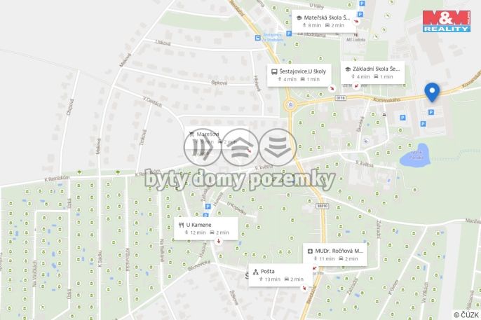 Prodej, Byt 3+kk, Šestajovice