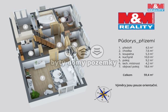 Prodej, Rodinný dům, Děčín