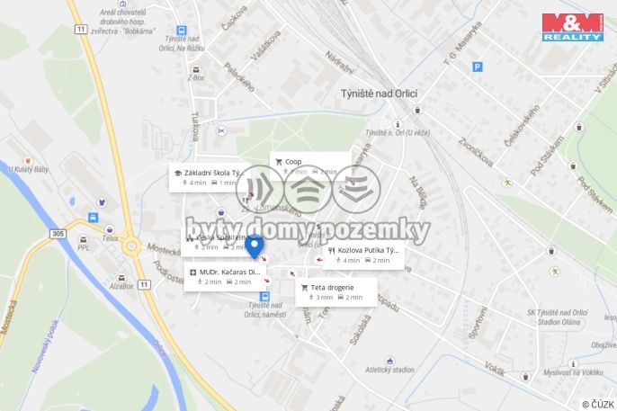 Pronájem, Byt 2+1, Týniště nad Orlicí