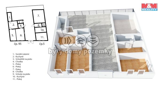 Prodej, Rodinný dům, Homole