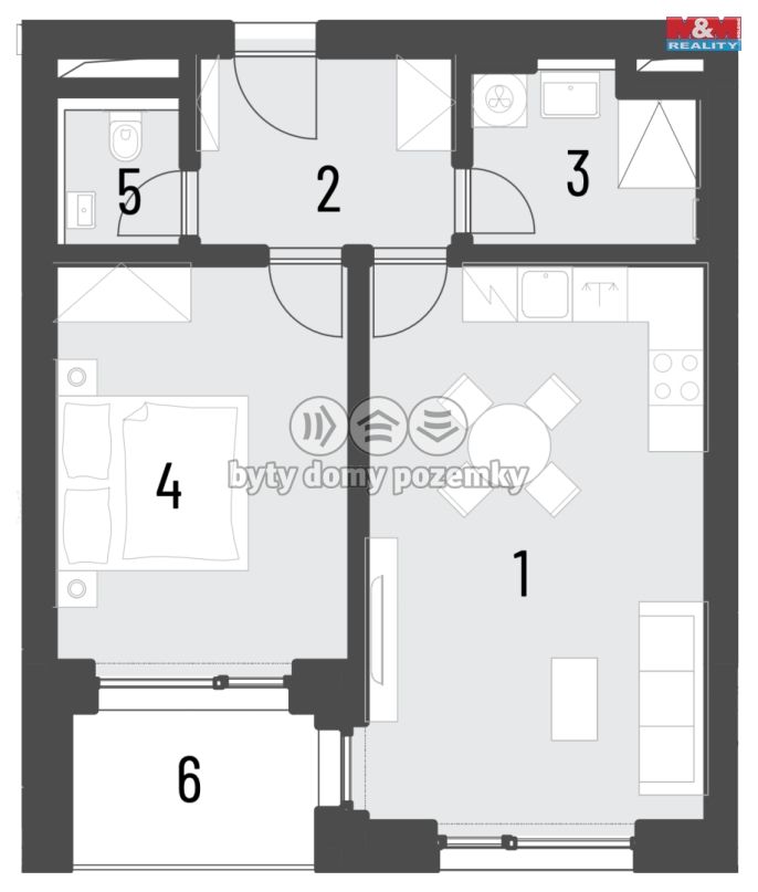 Prodej, Byt 2+kk, Brandýs nad Labem-Stará Boleslav