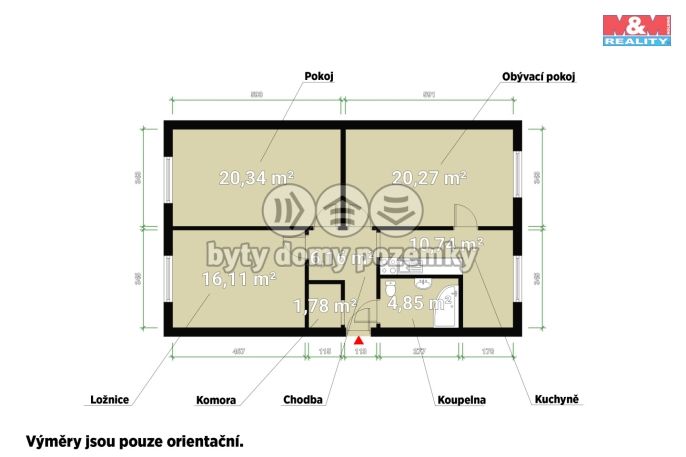 Prodej, Byt 3+1, Žlutice