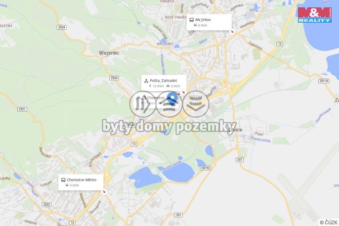 Prodej, Byt 2+1, Chomutov