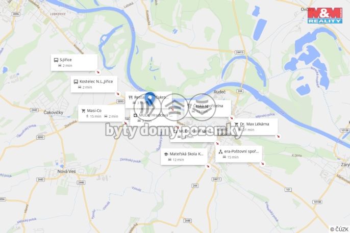 Prodej, Rodinný dům, Kostelec nad Labem