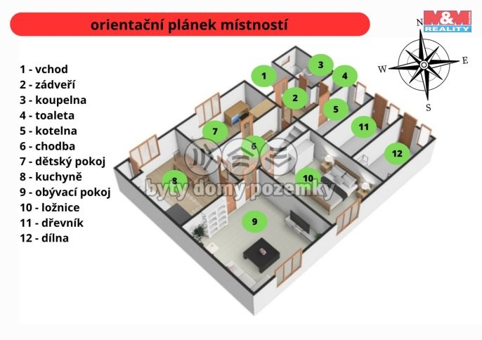 Prodej, Rodinný dům, Přibyslav