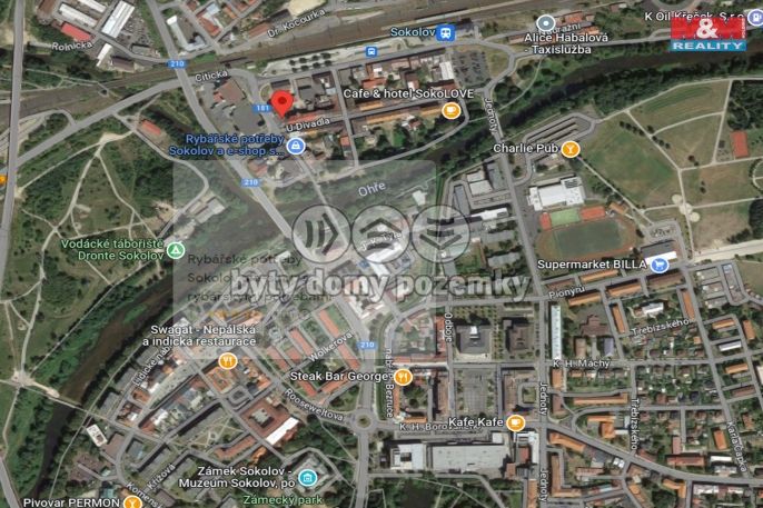 Pronájem, Byt 1+1, Sokolov