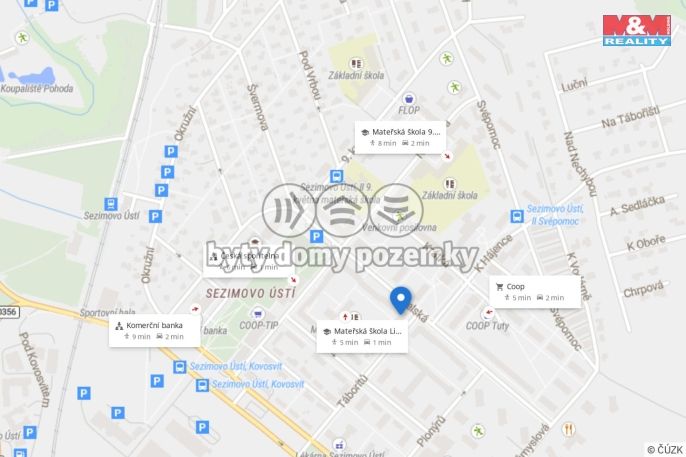 Prodej, Byt 2+1, Sezimovo Ústí