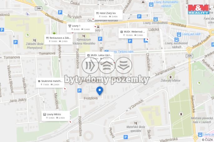 Prodej, Byt 3+kk, Louny