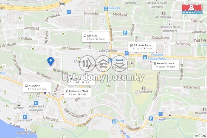 Pronájem, Byt 3+kk, Praha