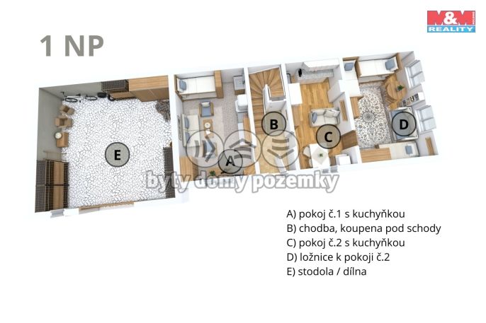 Prodej, Chalupa, Horní Maršov