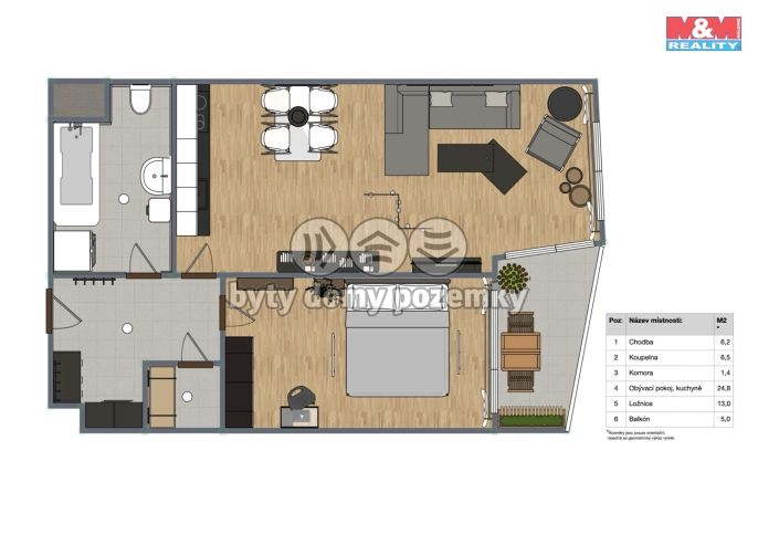 Prodej, Byt 2+kk, Praha