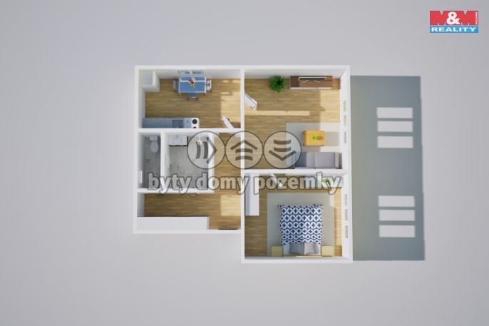 Prodej, Byt 2+1, Duchcov