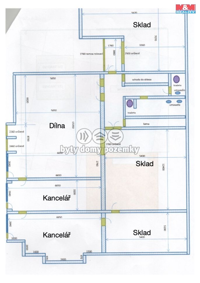 Pronájem, Výrobní objekt, Hradec Králové