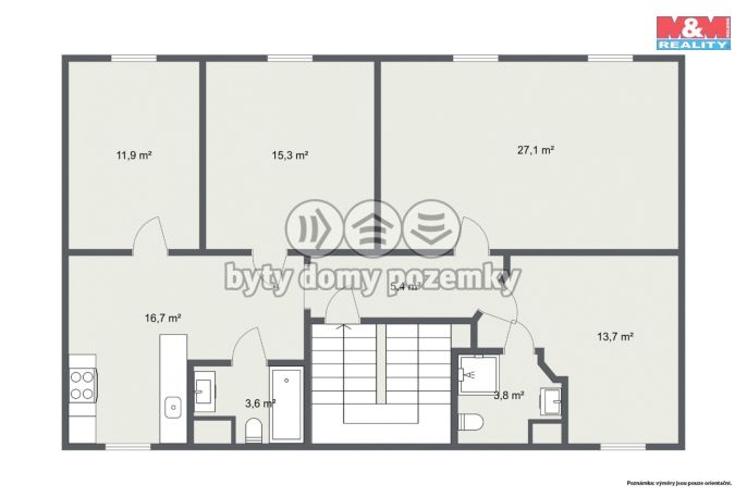 Prodej, Byt 4+1, Sokolov