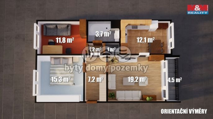 Prodej, Byt 3+1, Česká Lípa