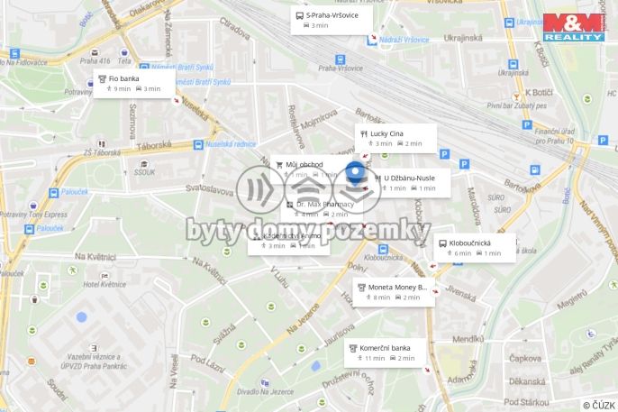 Pronájem, Byt 1+kk, Praha