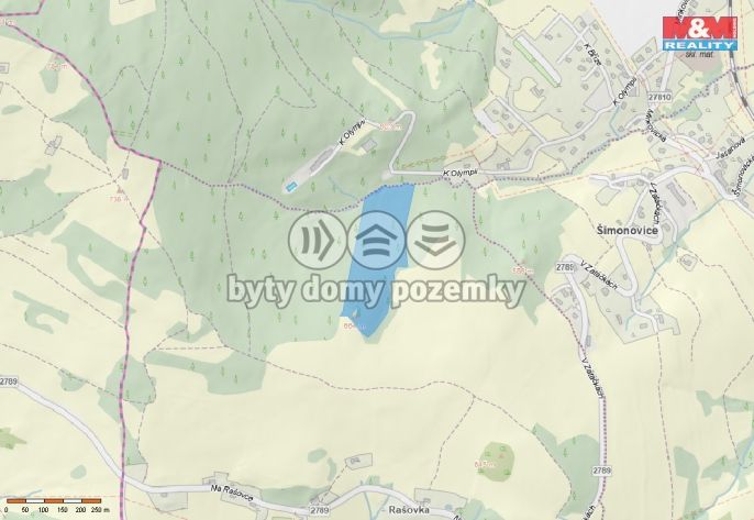 Prodej, Les, Šimonovice