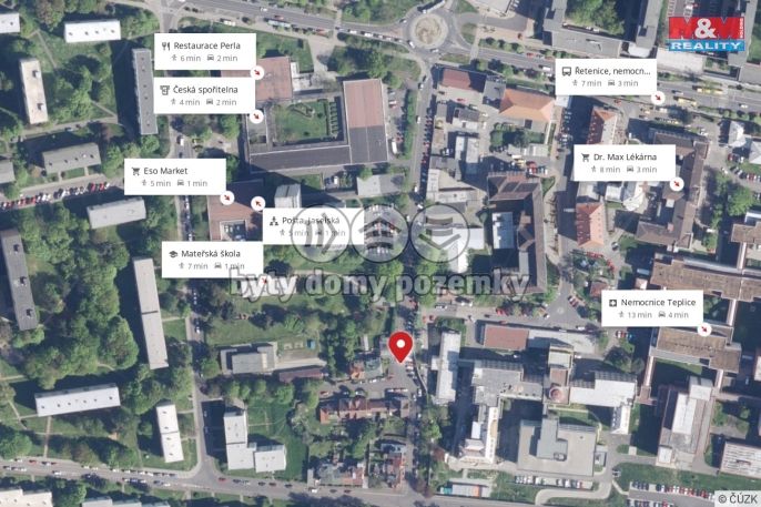 Prodej, Byt 2+kk, Teplice