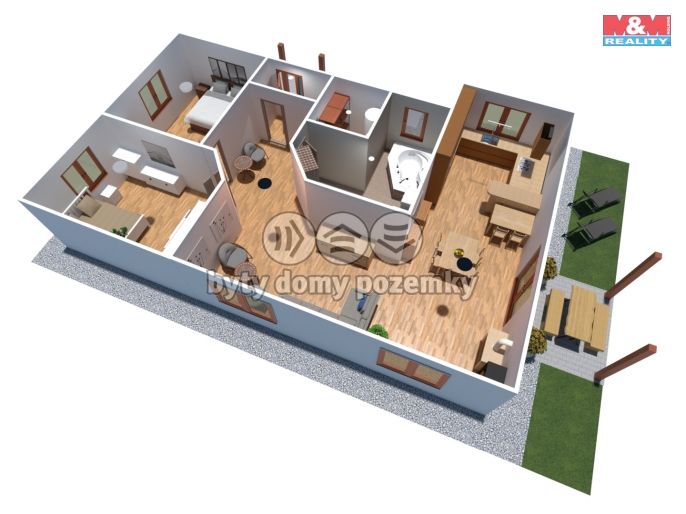 Prodej, Rodinný dům, Domoušice