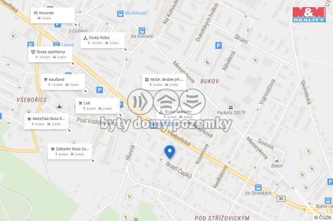 Prodej, Byt 2+1, Ústí nad Labem