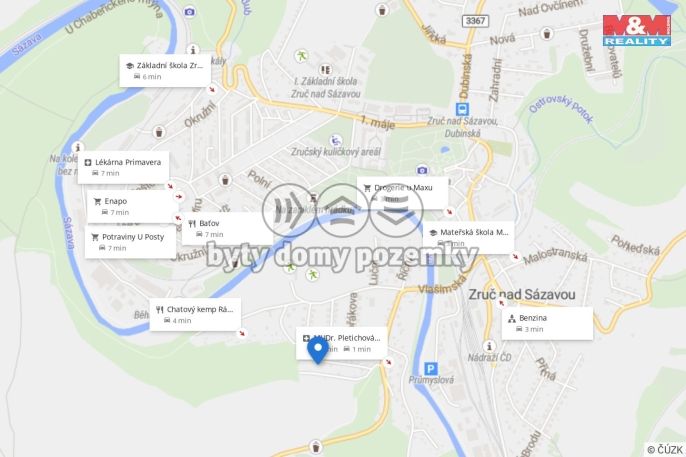 Prodej, Rodinný dům, Zruč nad Sázavou