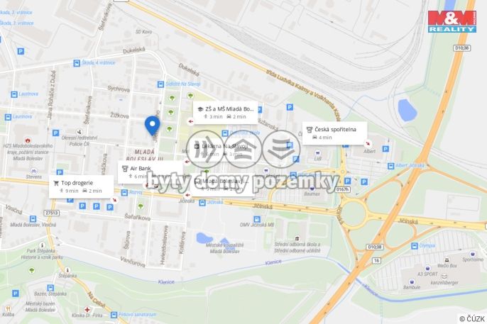 Prodej, Byt 1+1, Mladá Boleslav