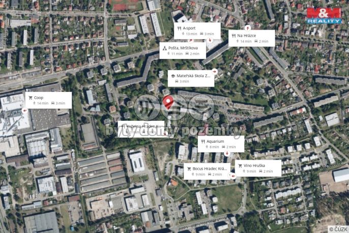 Prodej, Byt 3+1, Hradec Králové