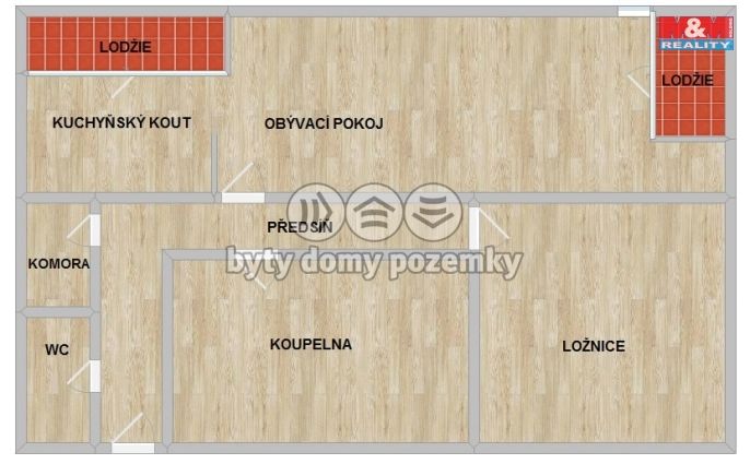 Pronájem, Byt 2+kk, Plzeň