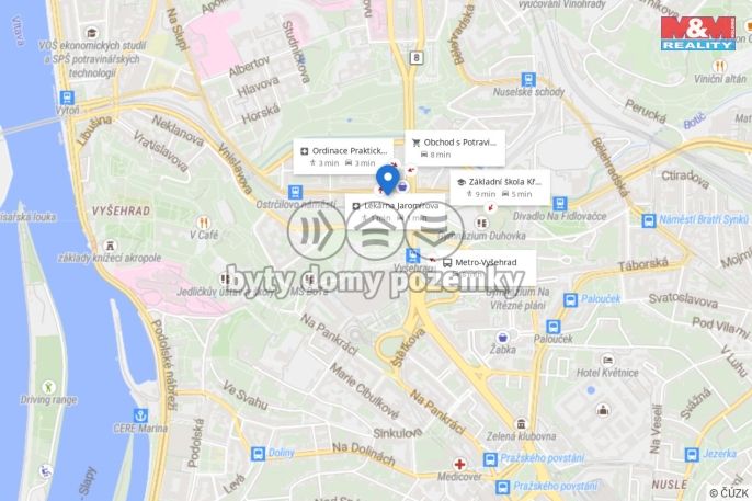 Pronájem, Byt 2+kk, Praha