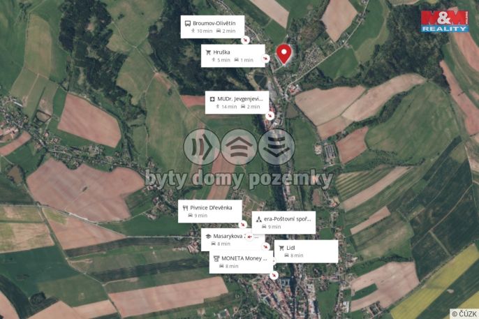Prodej, Byt 1+kk, Broumov
