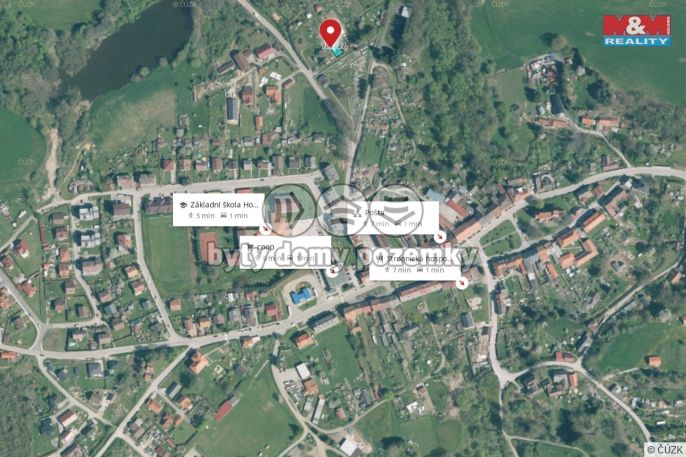 Prodej, Pozemek k bydlení, Horní Stropnice