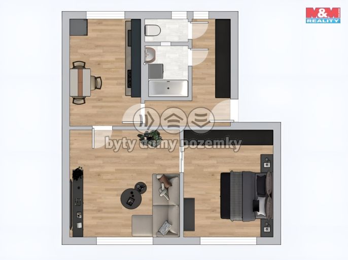 Prodej, Byt 2+1, Žacléř