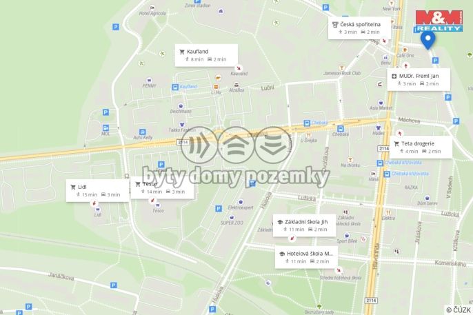 Pronájem, Byt 2+kk, Mariánské Lázně