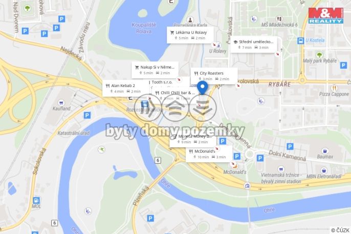 Pronájem, Byt 2+1, Karlovy Vary