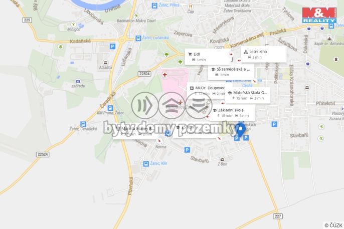 Prodej, Byt 1+1, Žatec